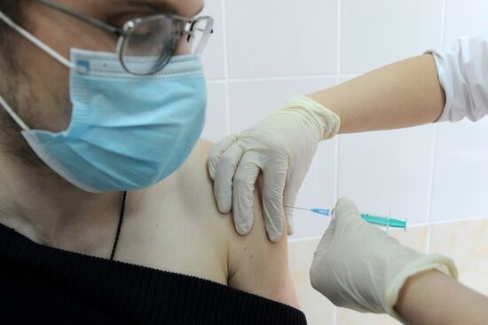 Вакцинация от коронавируса в Тамбове