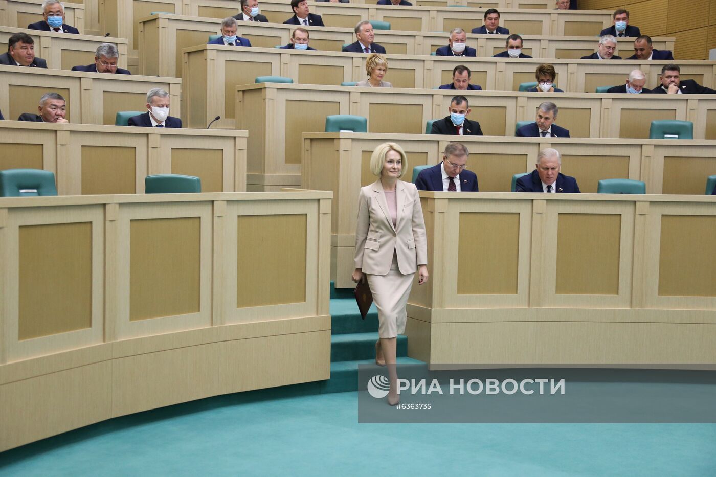Заседание Совета Федерации РФ