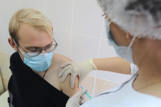 Вакцинация от коронавируса в Тамбове