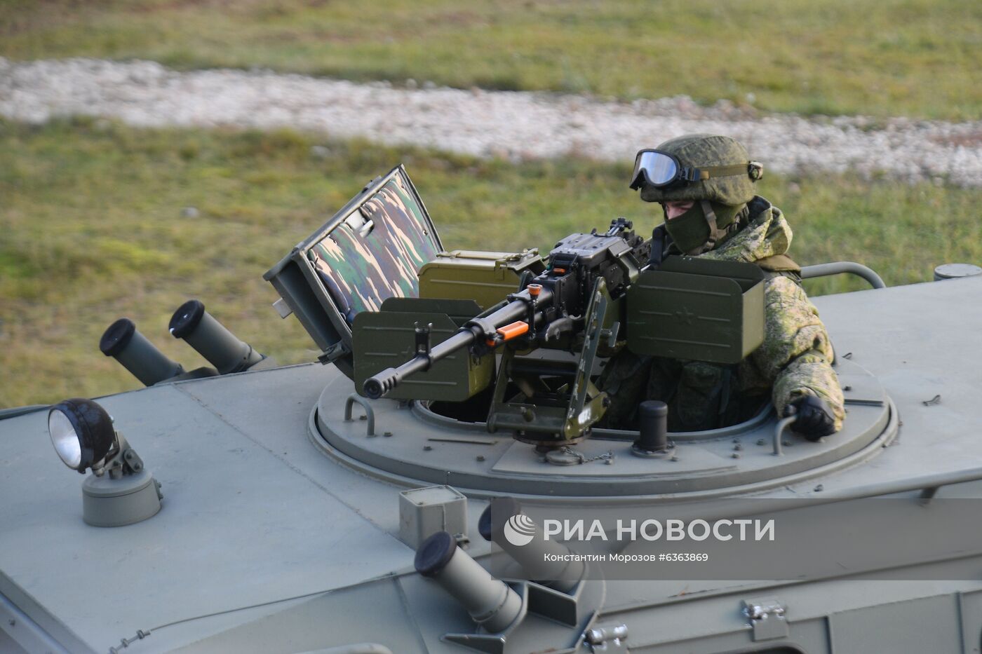 Тренировка спецназа Западного военного округа