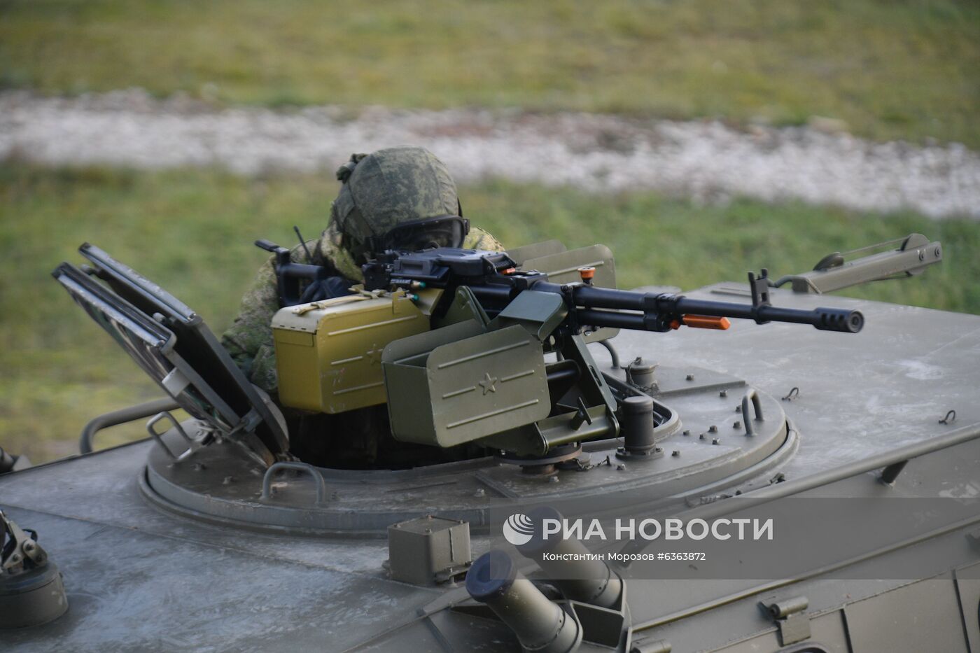 Тренировка спецназа Западного военного округа