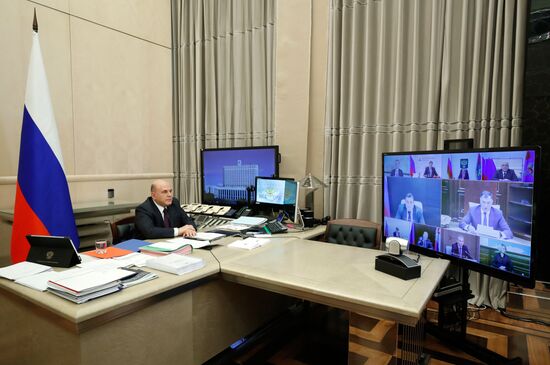 Премьер-министр РФ М. Мишустин провел заседание правительства РФ