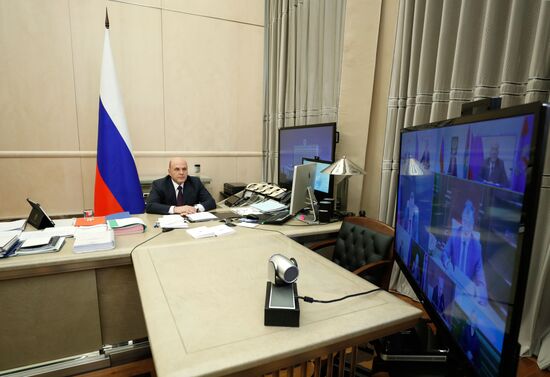 Премьер-министр РФ М. Мишустин провел заседание правительства РФ