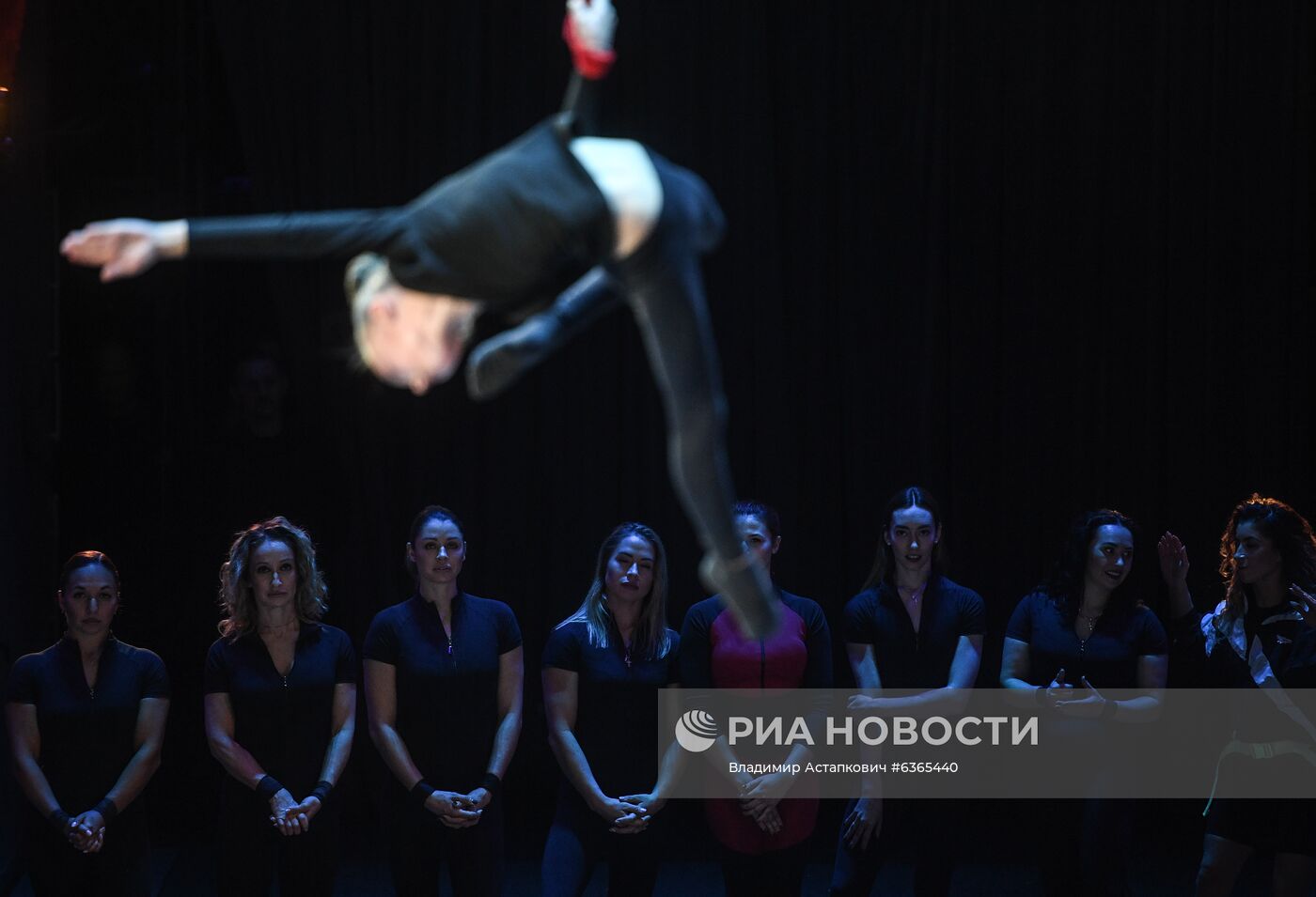 Репетиция в Большом Московском цирке