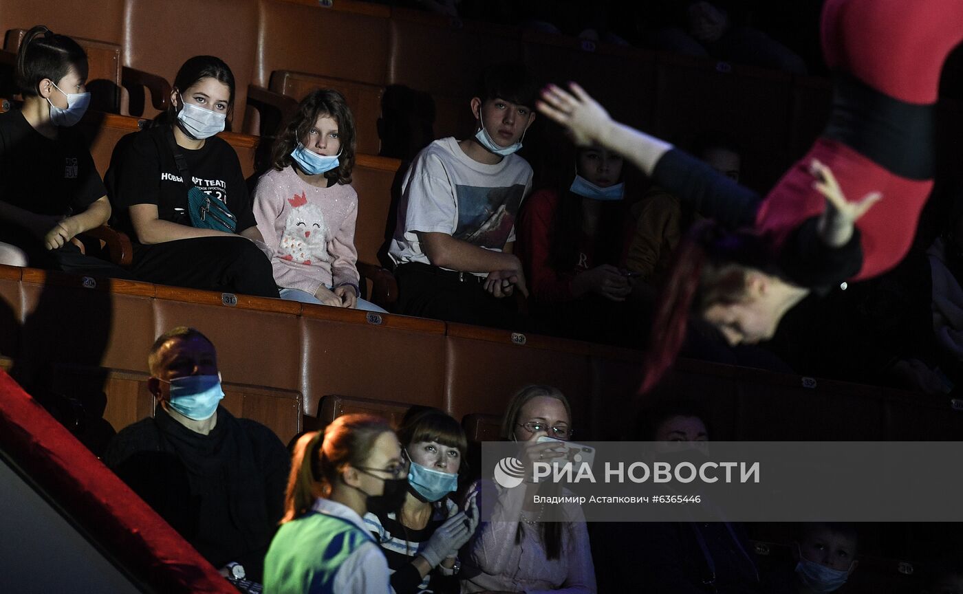 Репетиция в Большом Московском цирке