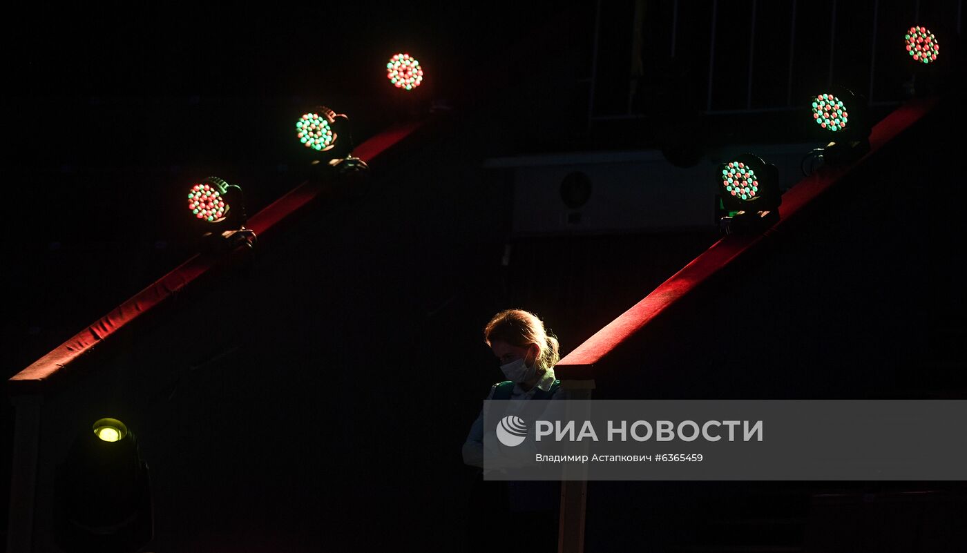 Репетиция в Большом Московском цирке
