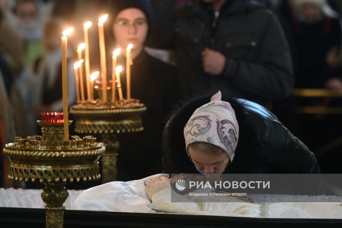 Отпевание протоиерея Димитрия Смирнова в храме Христа Спасителя 