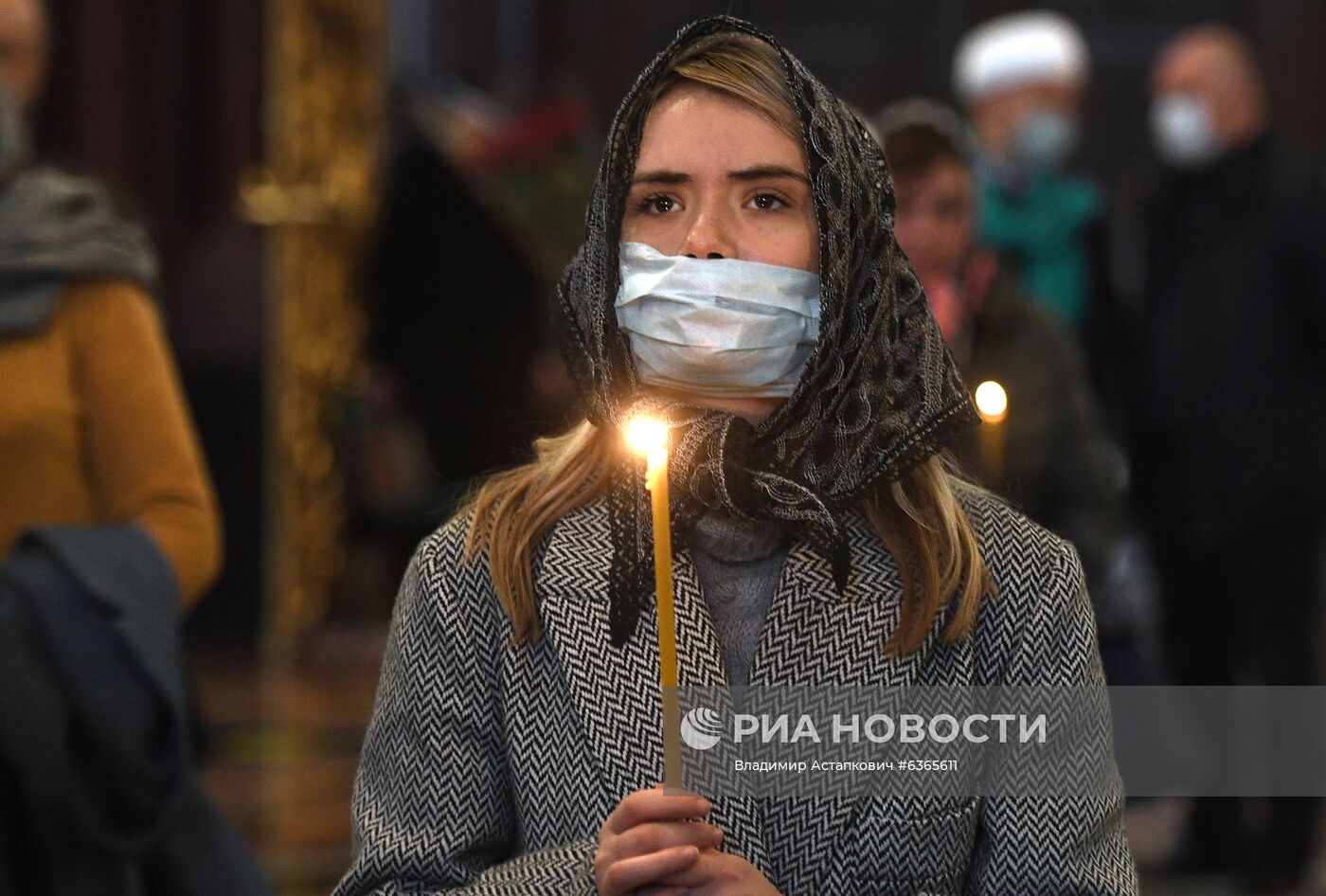 Отпевание протоиерея Димитрия Смирнова в храме Христа Спасителя 