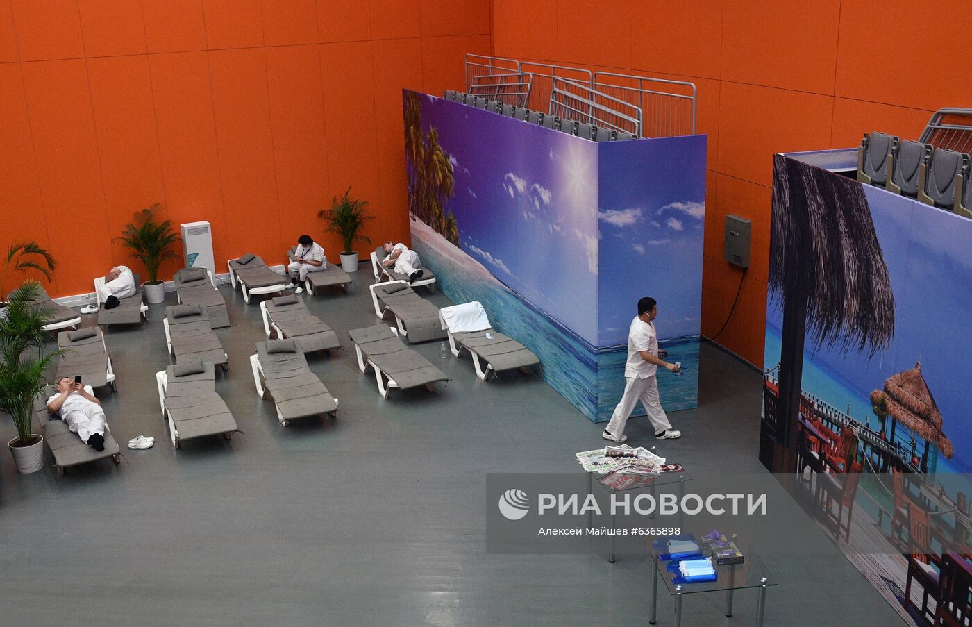 Временный госпиталь COVID-19 на ВДНХ