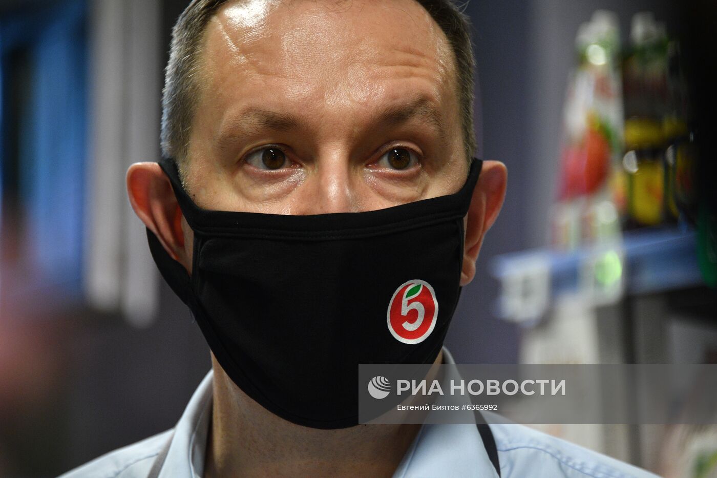 Открытие первого магазина с автоматизированной системой покупок "Пятёрочка #налету"