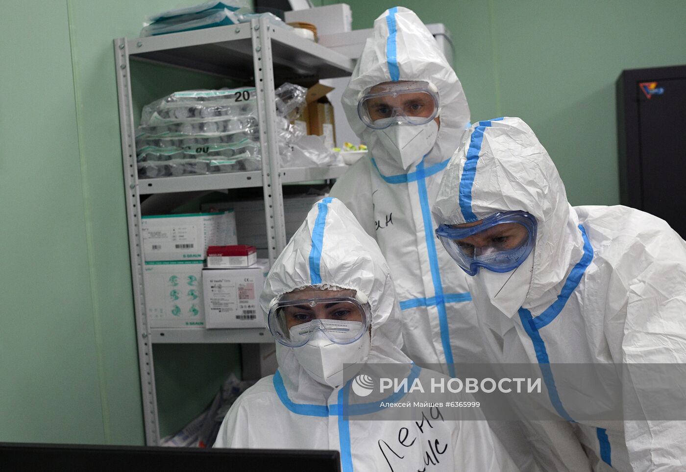 Временный госпиталь COVID-19 на ВДНХ