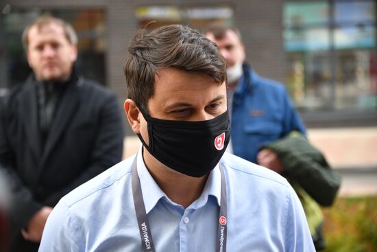 Открытие первого магазина с автоматизированной системой покупок "Пятёрочка #налету"