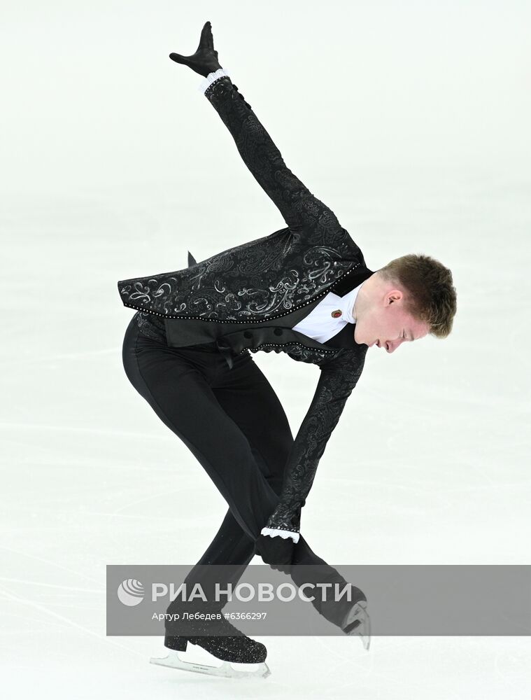 Фигурное катание. III этап Кубка России. Мужчины. Короткая программа