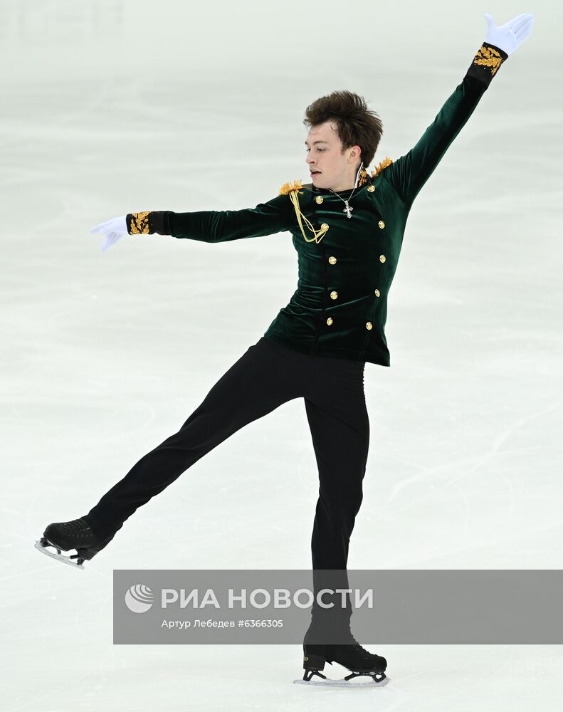 Фигурное катание.  III этап Кубка России. Мужчины. Короткая программа