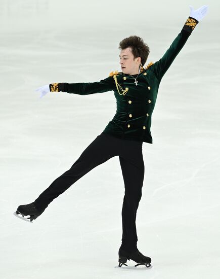 Фигурное катание.  III этап Кубка России. Мужчины. Короткая программа