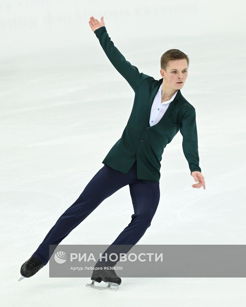 Фигурное катание. III этап Кубка России. Мужчины. Короткая программа