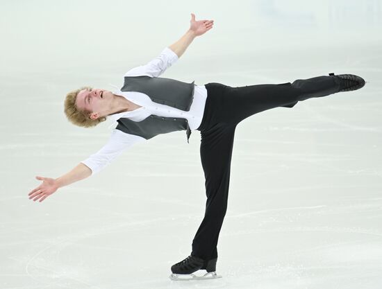 Фигурное катание.  III этап Кубка России. Мужчины. Короткая программа