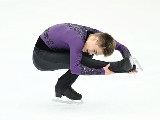 Фигурное катание.  III этап Кубка России. Мужчины. Короткая программа