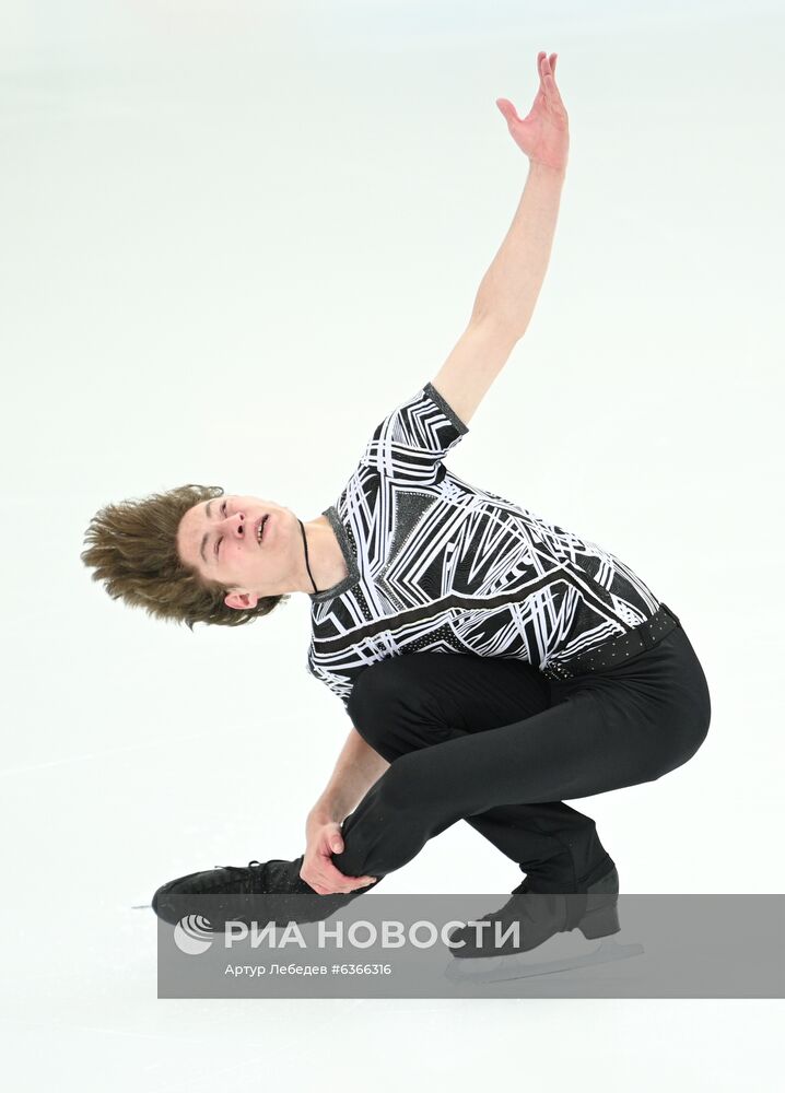 Фигурное катание. III этап Кубка России. Мужчины. Короткая программа