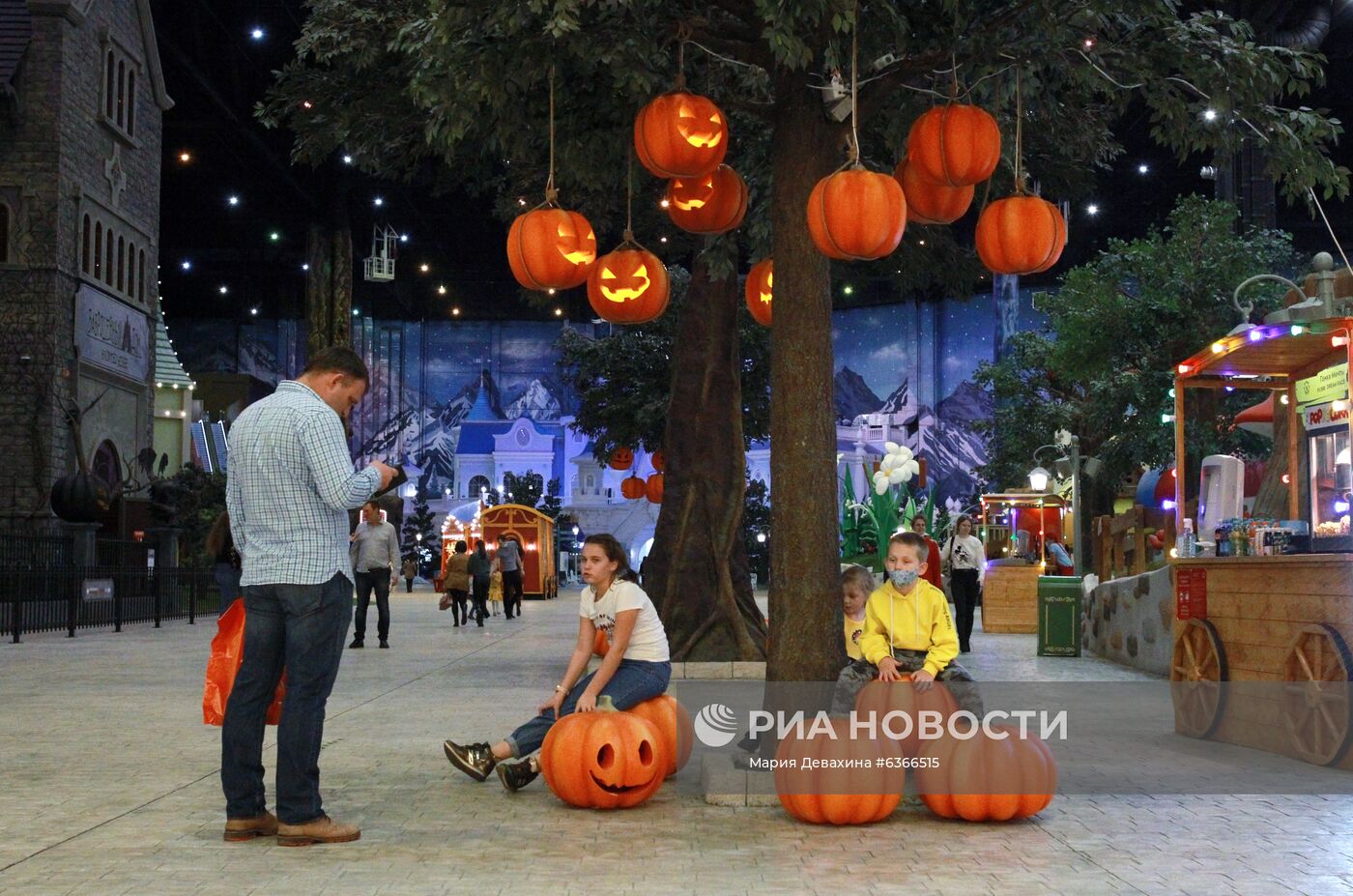 Halloween в парке "Остров Мечты"