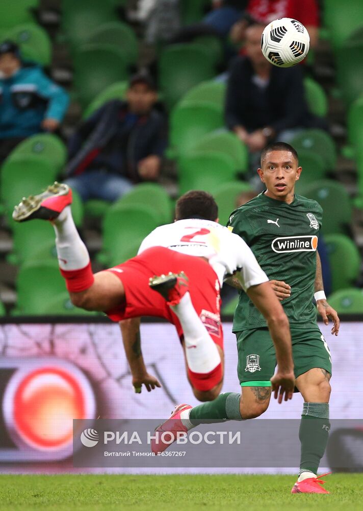 Футбол. РПЛ. Матч "Краснодар" - "Спартак"