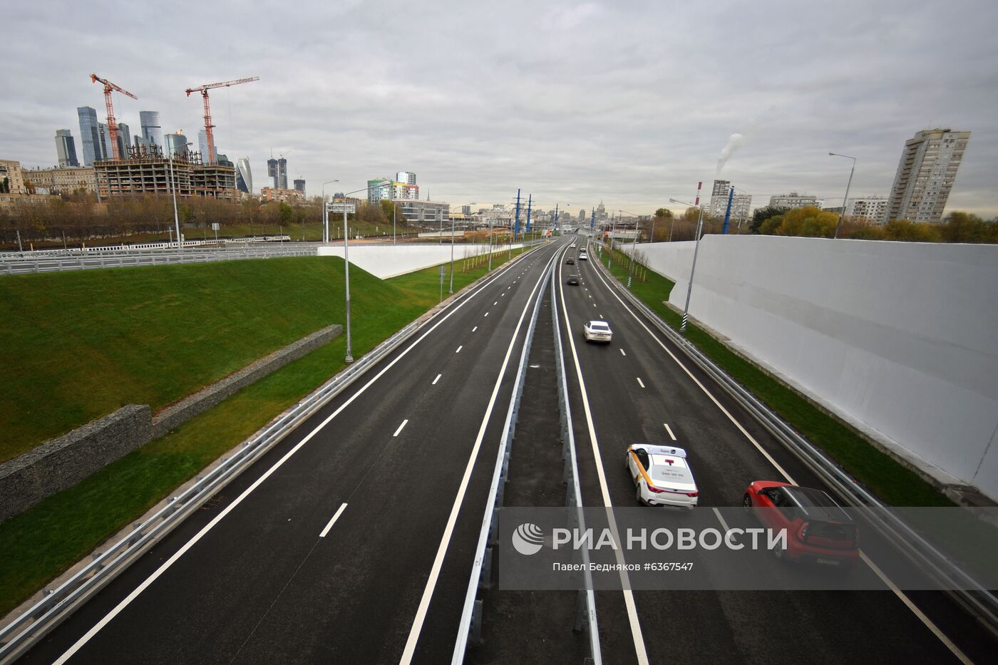 Открыто движение по Южному дублеру Кутузовского проспекта