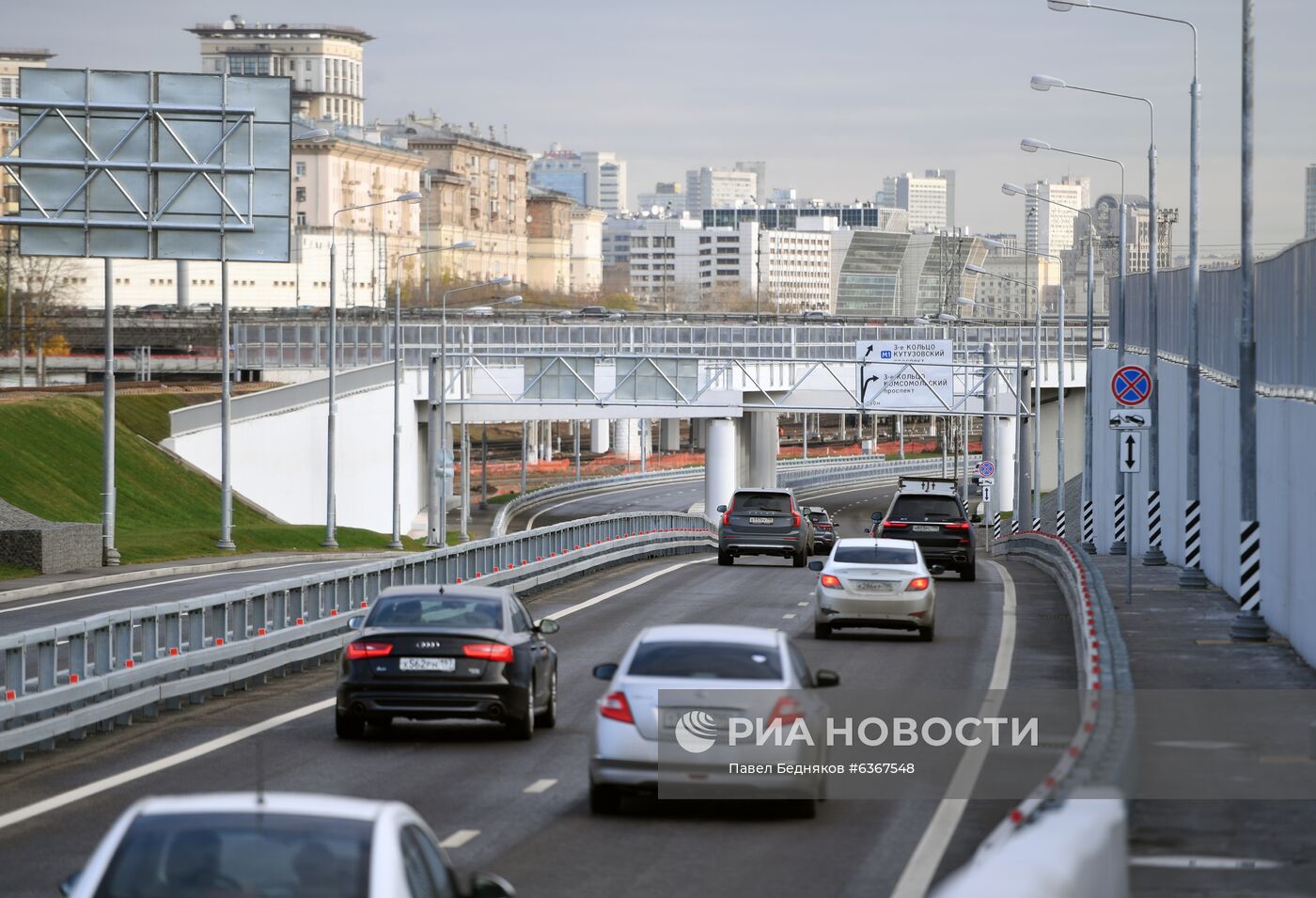 Открыто движение по Южному дублеру Кутузовского проспекта