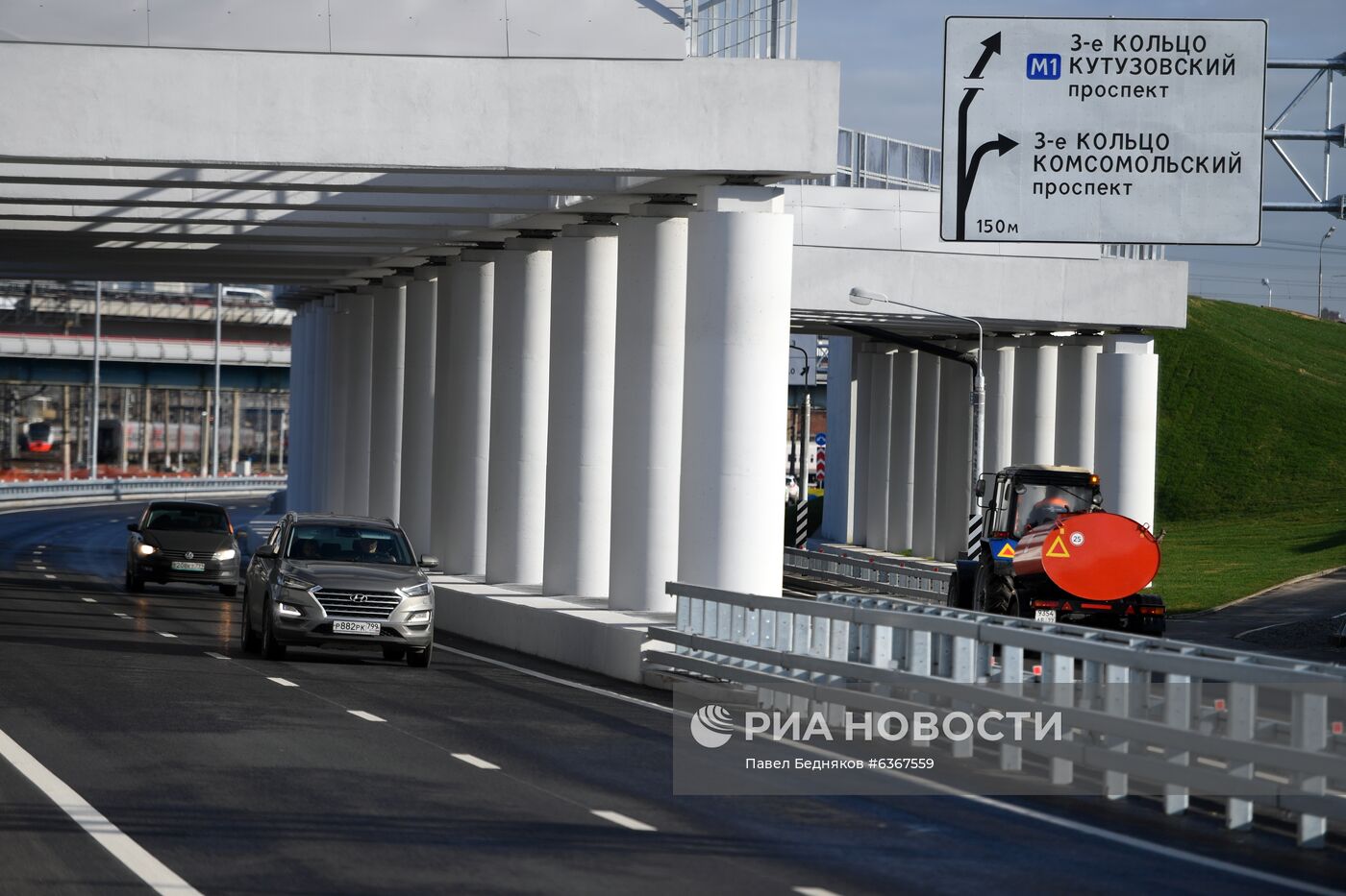 Открыто движение по Южному дублеру Кутузовского проспекта