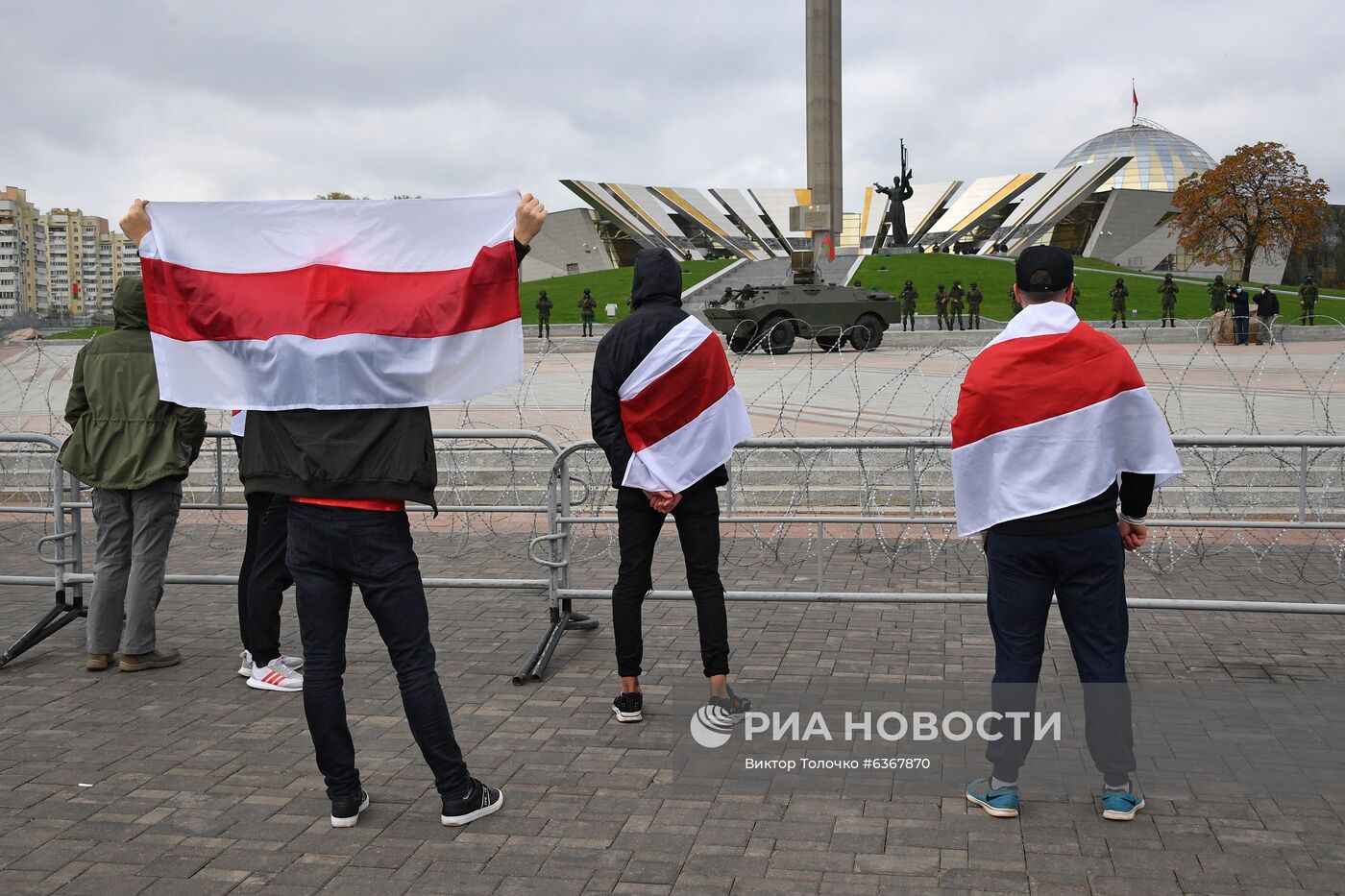 Акция протеста оппозиции в Минске