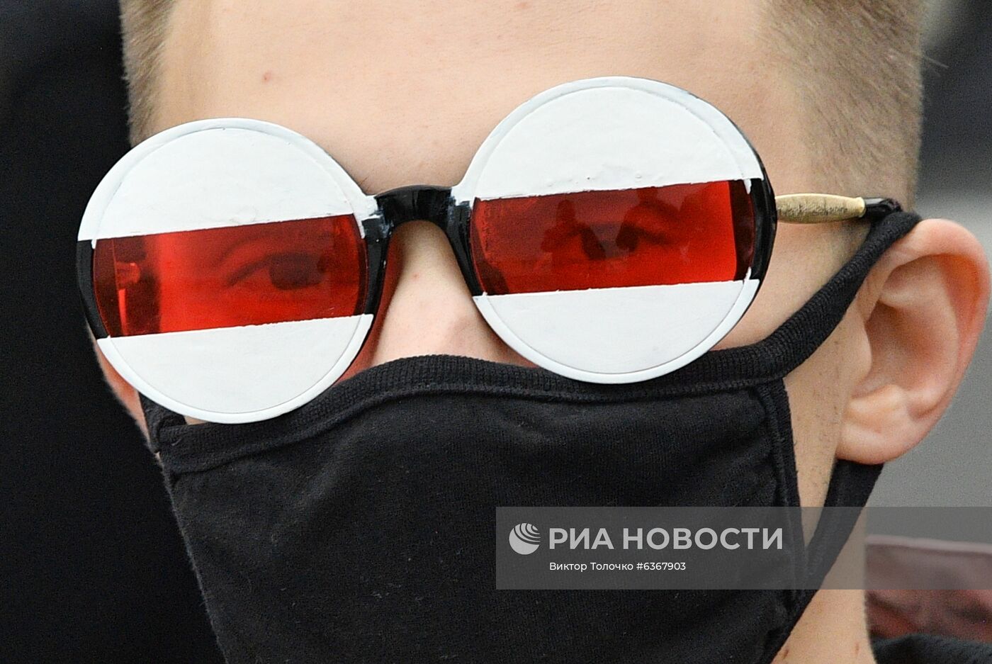 Акция протеста оппозиции в Минске