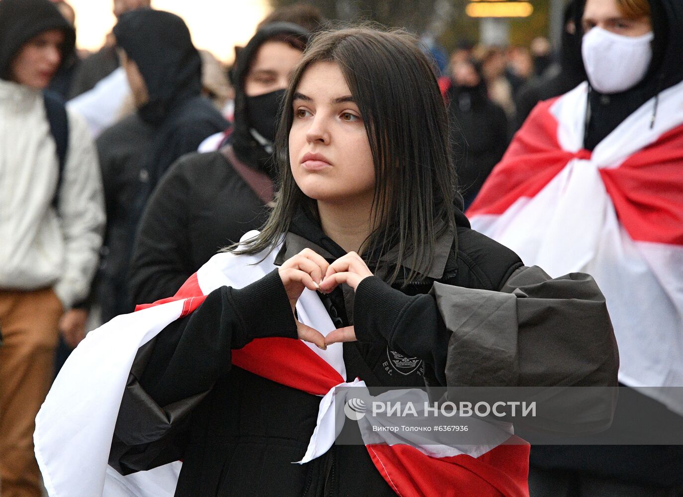 Акция протеста оппозиции в Минске