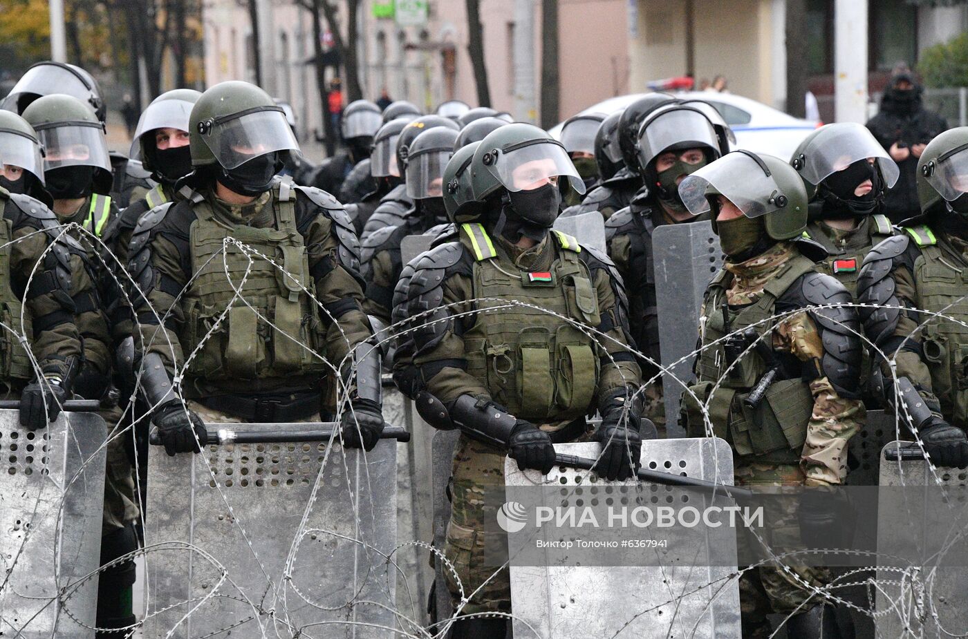 Акция протеста оппозиции в Минске