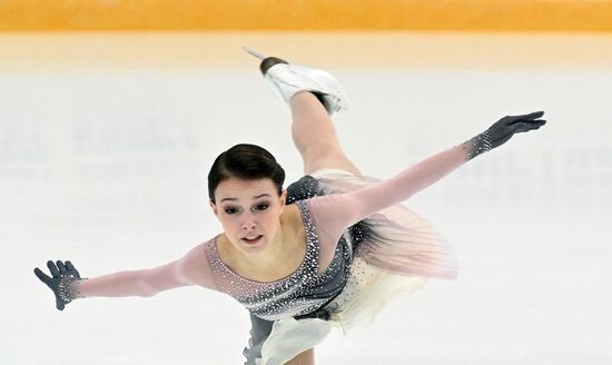 Фигурное катание. III этап Кубка России. Женщины. Произвольная программа