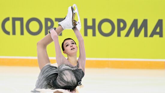 Фигурное катание. III этап Кубка России. Женщины. Произвольная программа