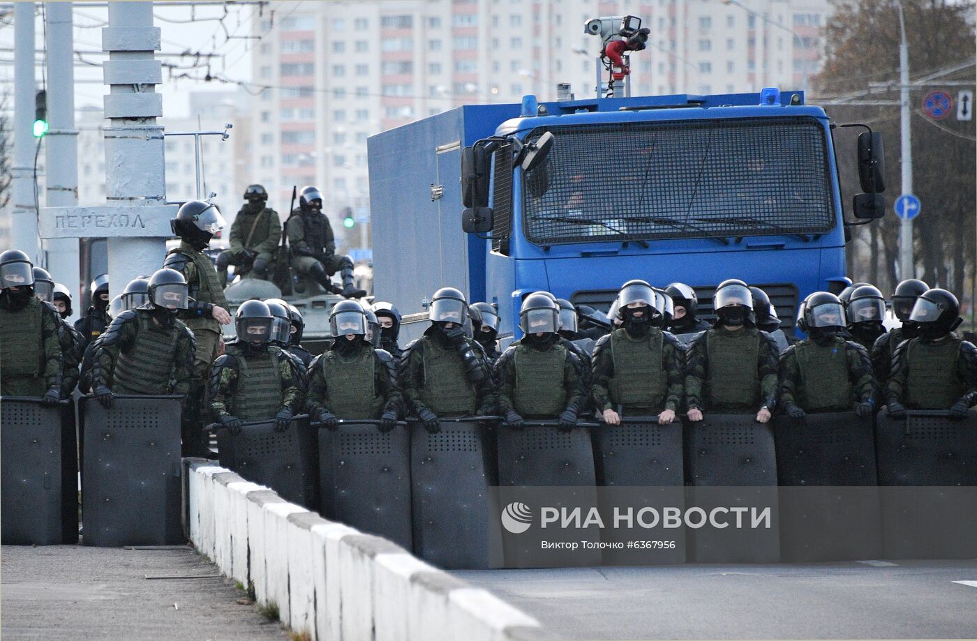 Акция протеста оппозиции в Минске