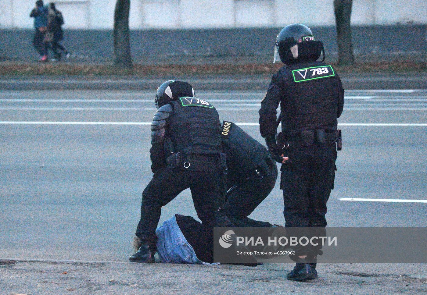 Акция протеста оппозиции в Минске