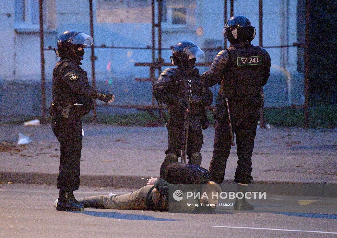 Акция протеста оппозиции в Минске