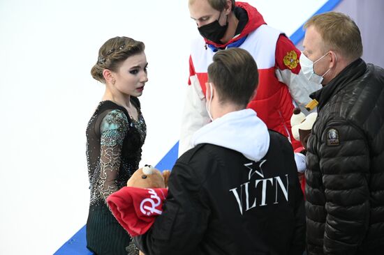 Фигурное катание. III этап Кубка России. Женщины. Произвольная программа