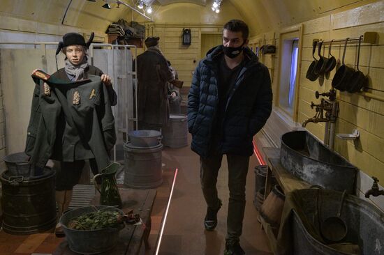 Передвижной музей "Поезд Победы" в Санкт-Петербурге