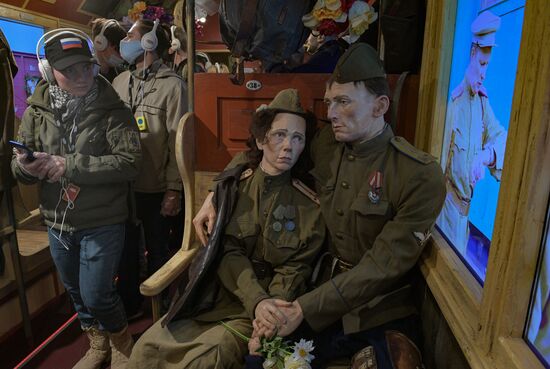 Передвижной музей "Поезд Победы" в Санкт-Петербурге