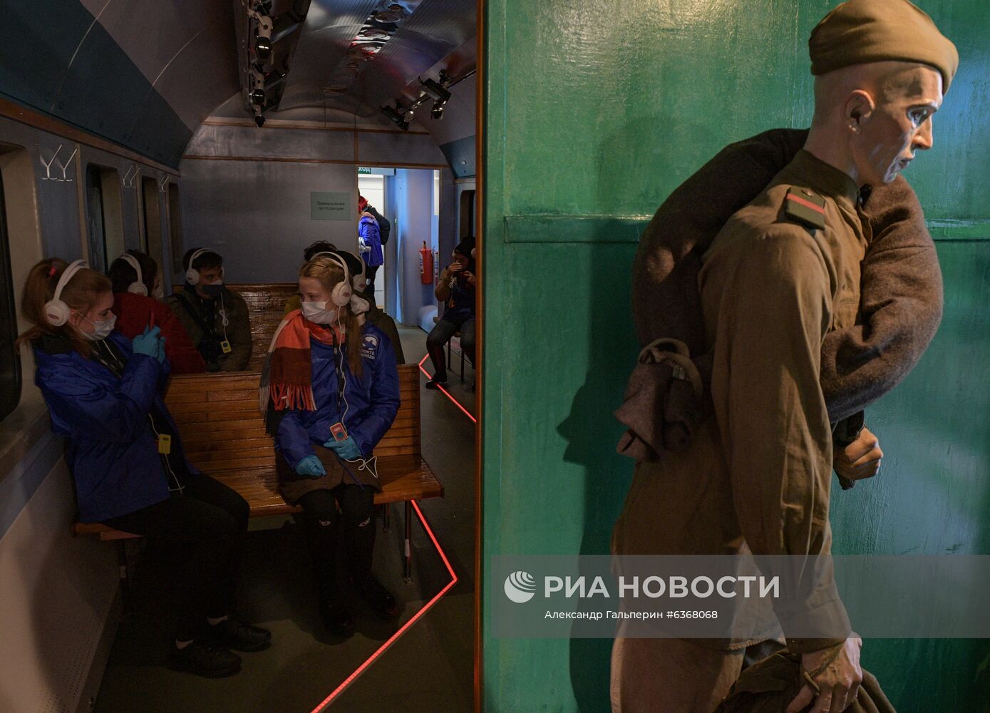 Передвижной музей "Поезд Победы" в Санкт-Петербурге