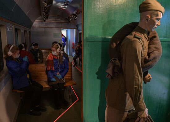 Передвижной музей "Поезд Победы" в Санкт-Петербурге