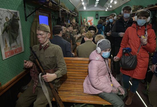 Передвижной музей "Поезд Победы" в Санкт-Петербурге