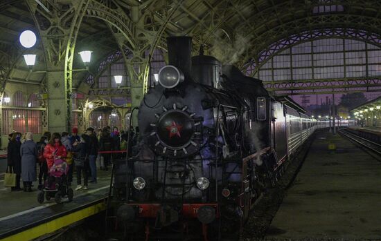 Передвижной музей "Поезд Победы" в Санкт-Петербурге