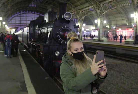 Передвижной музей "Поезд Победы" в Санкт-Петербурге