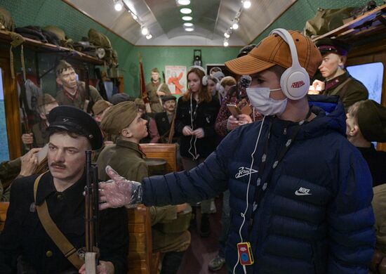 Передвижной музей "Поезд Победы" в Санкт-Петербурге