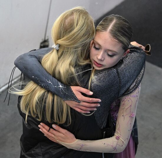 Фигурное катание. III этап Кубка России. Женщины. Произвольная программа