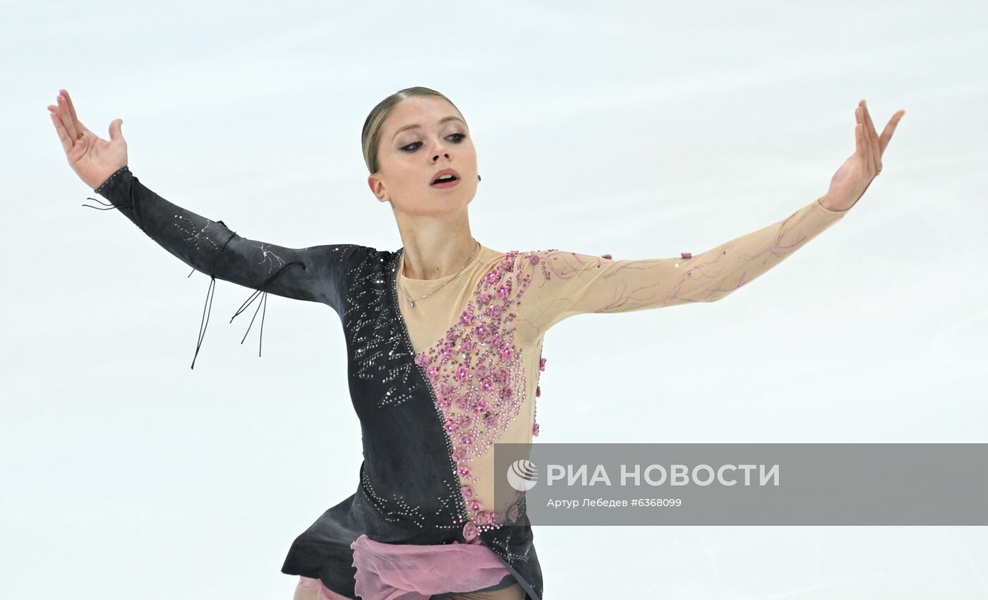 Фигурное катание. III этап Кубка России. Женщины. Произвольная программа