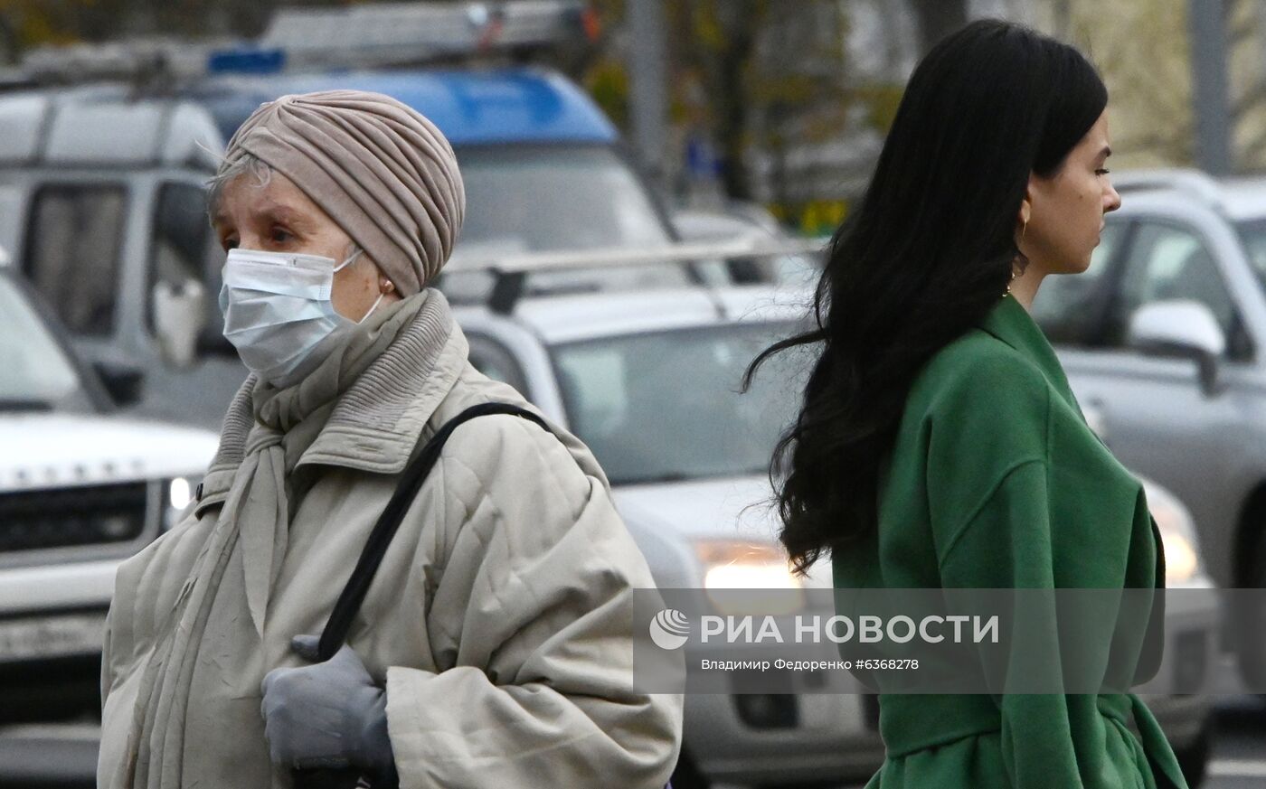 Масочный режим в Москве