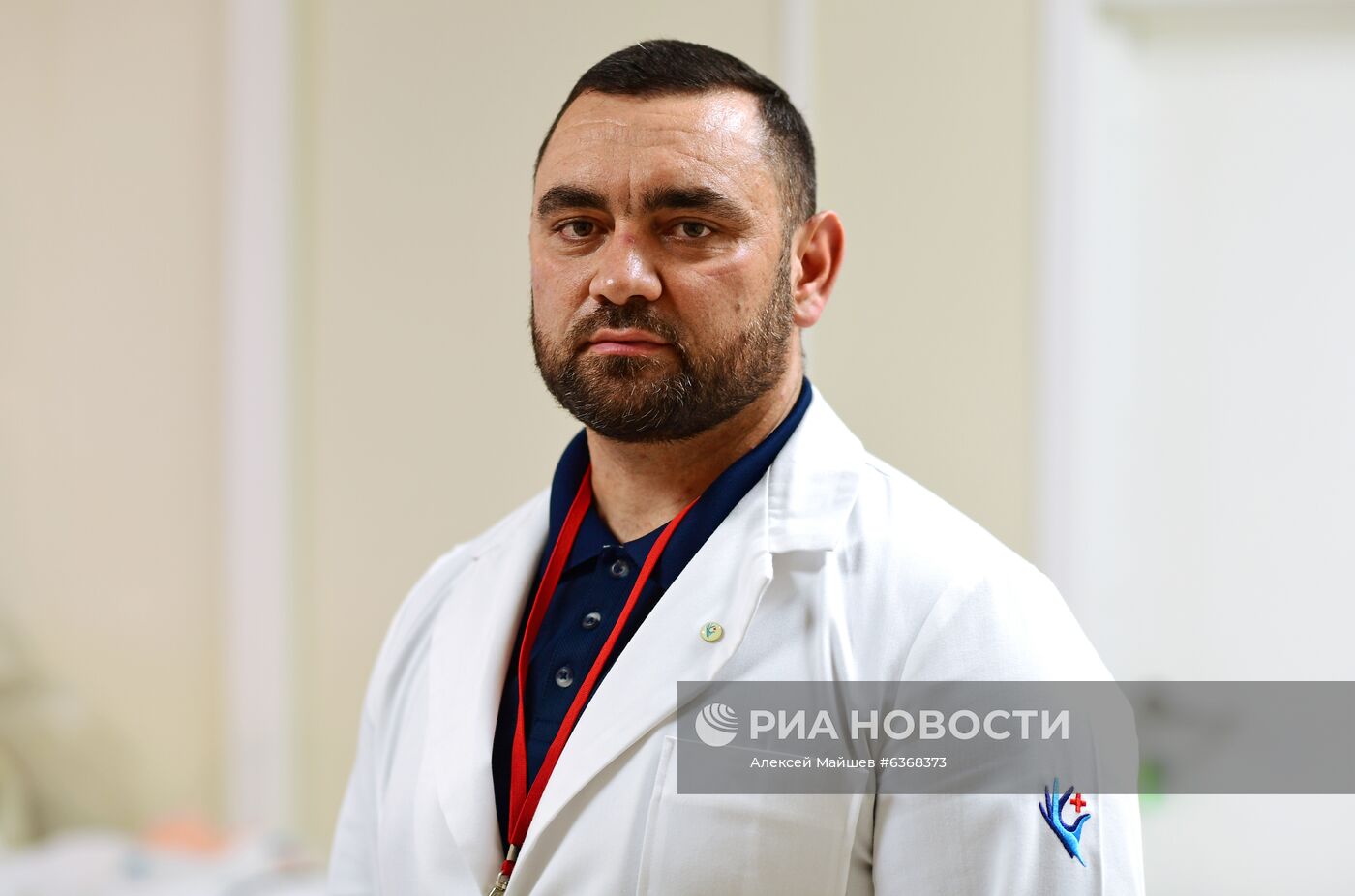 Временный госпиталь COVID-19 в автоцентре "Москва"